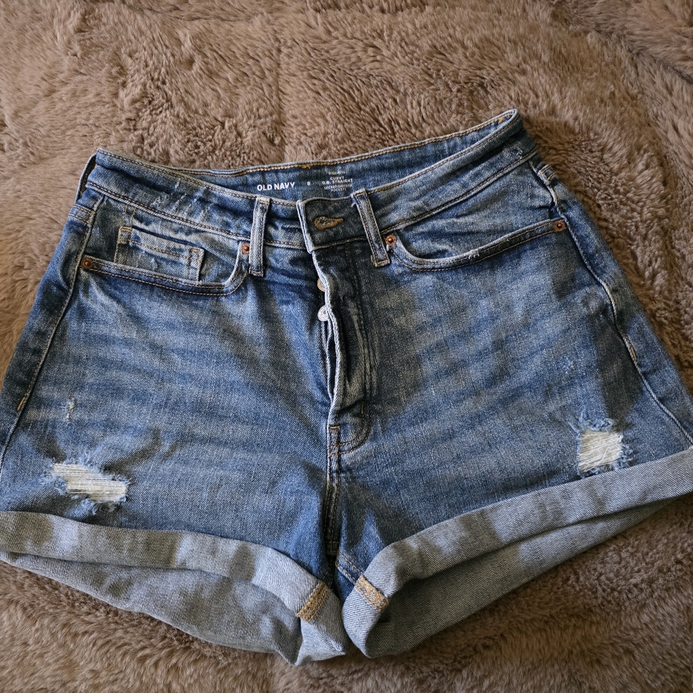 Old Navy Light Blue Jean Shorts